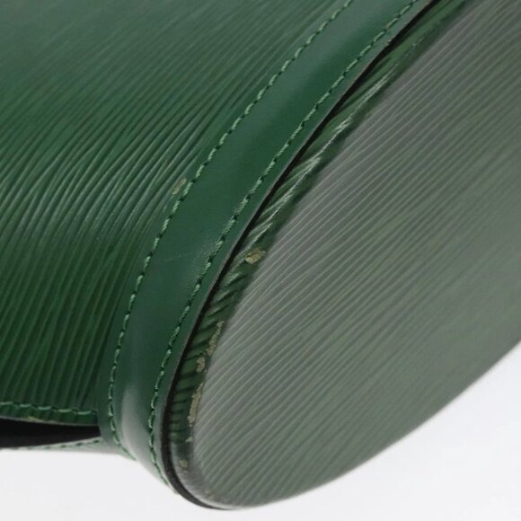 LOUIS VUITTON Epi Saint Jacques Poignees Long Bag Green - Picture 8 of 16
